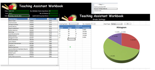 Kyocera Teaching Assistant Workbook, Excel Business Systems, Delaware, DE, Pennsylvania, PA